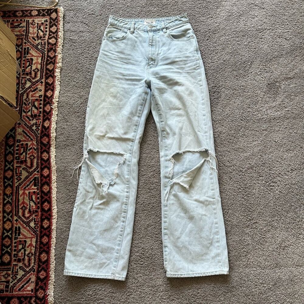 Rolla’s Heidi High Rise Loose Straight Jeans
